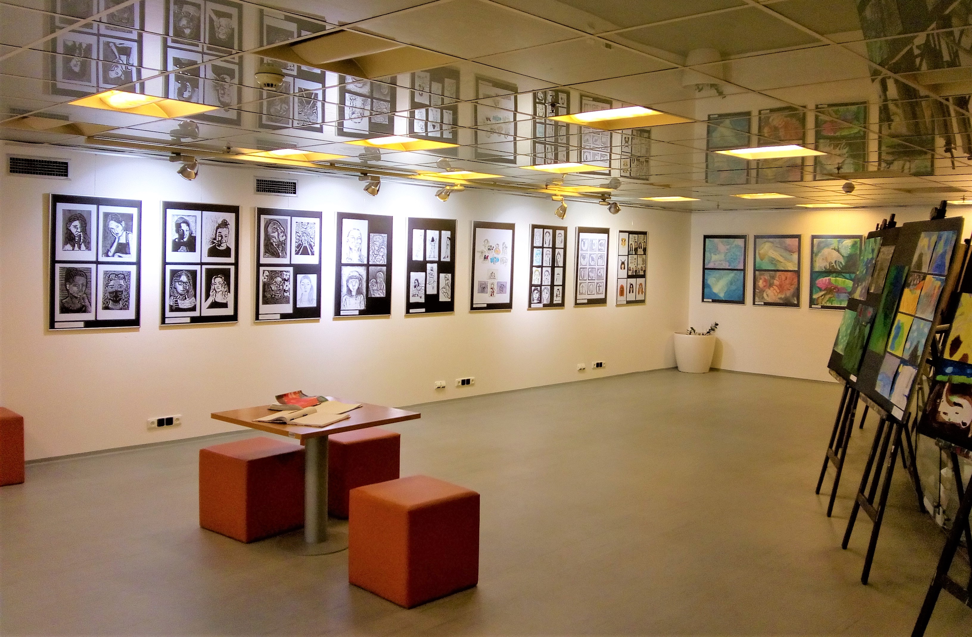 Ukázka výstavy na galerii 2, březen 2020