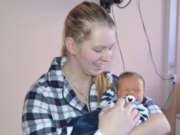 Ladislav je prvním ústeckým miminkem roku