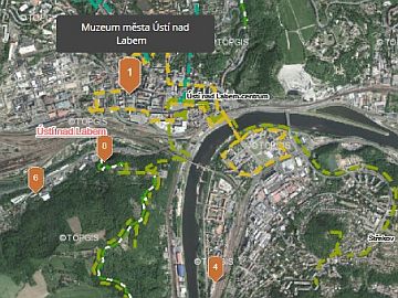 Mapy pro turisty informují o muzeích a sbírkách