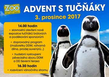 Slavnostní otevření expozice tučňáků brýlových