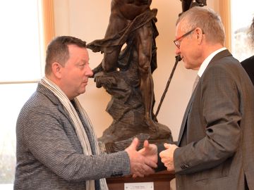 Na správní radu Collegia Bohemica přijel ministr kultury