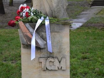 Uctění památky TGM