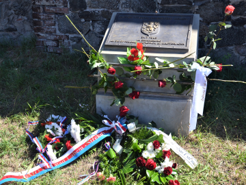 Uctění památky obětí výbuchu v Krásném Březně