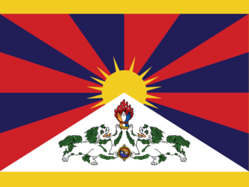 Město vyvěsilo vlajku pro Tibet