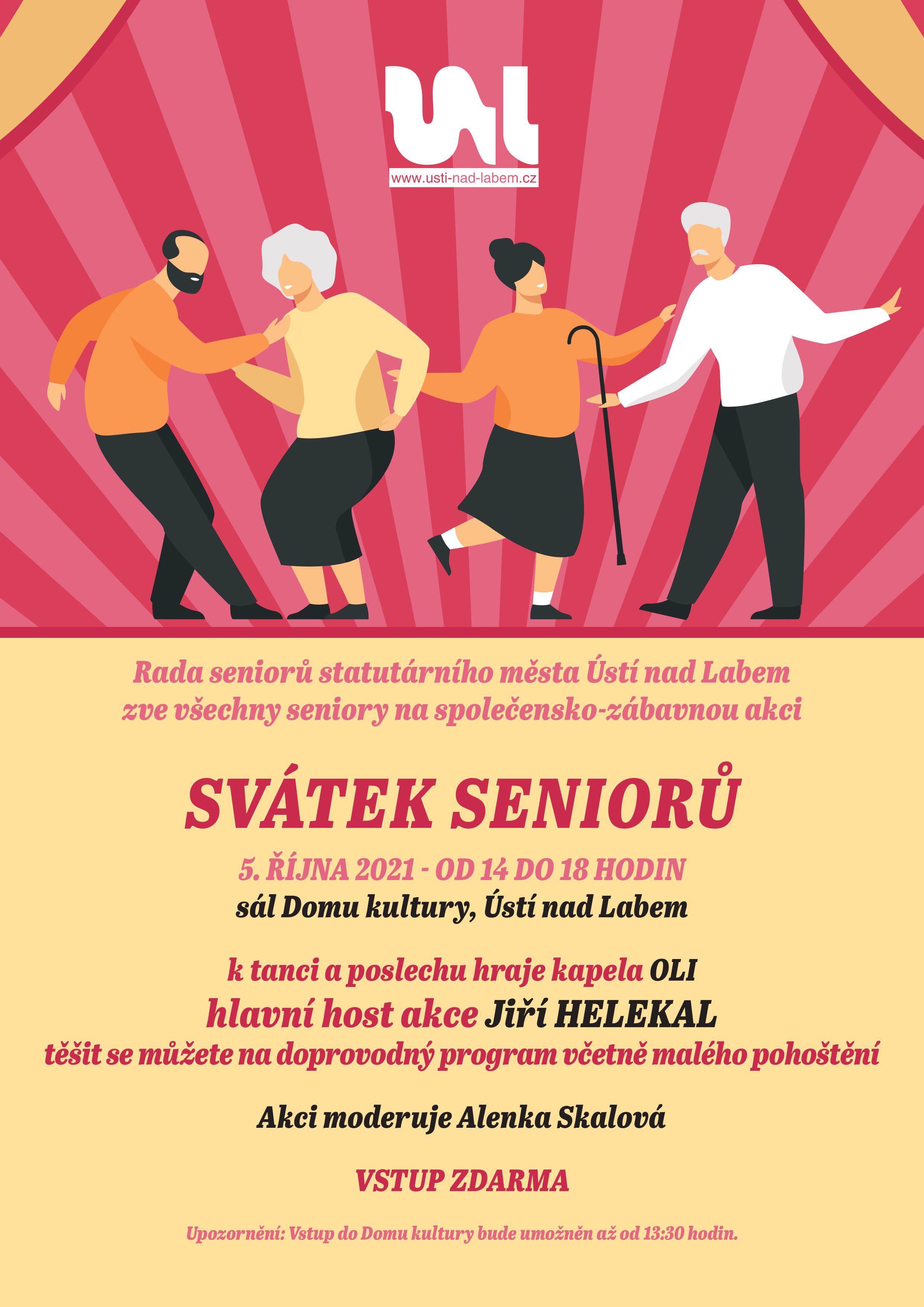 Plakát Svátek seniorů