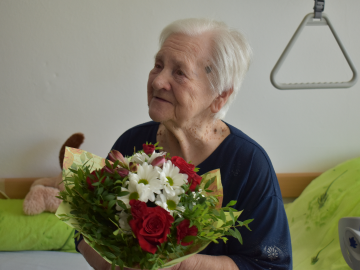 Marie Jirků oslavila 95. narozeniny