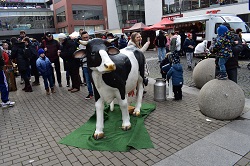 Simulátor dojení krávy