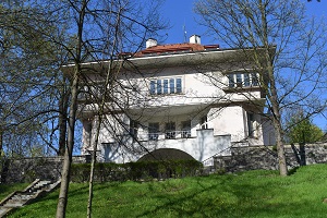 Ukázka vilové architektury města Ústí nad Labem