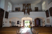 Kostel Nanebevzetí Panny Marie v Církvicích - interiér