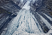 Zmrzlý Vaňovský vodopád.